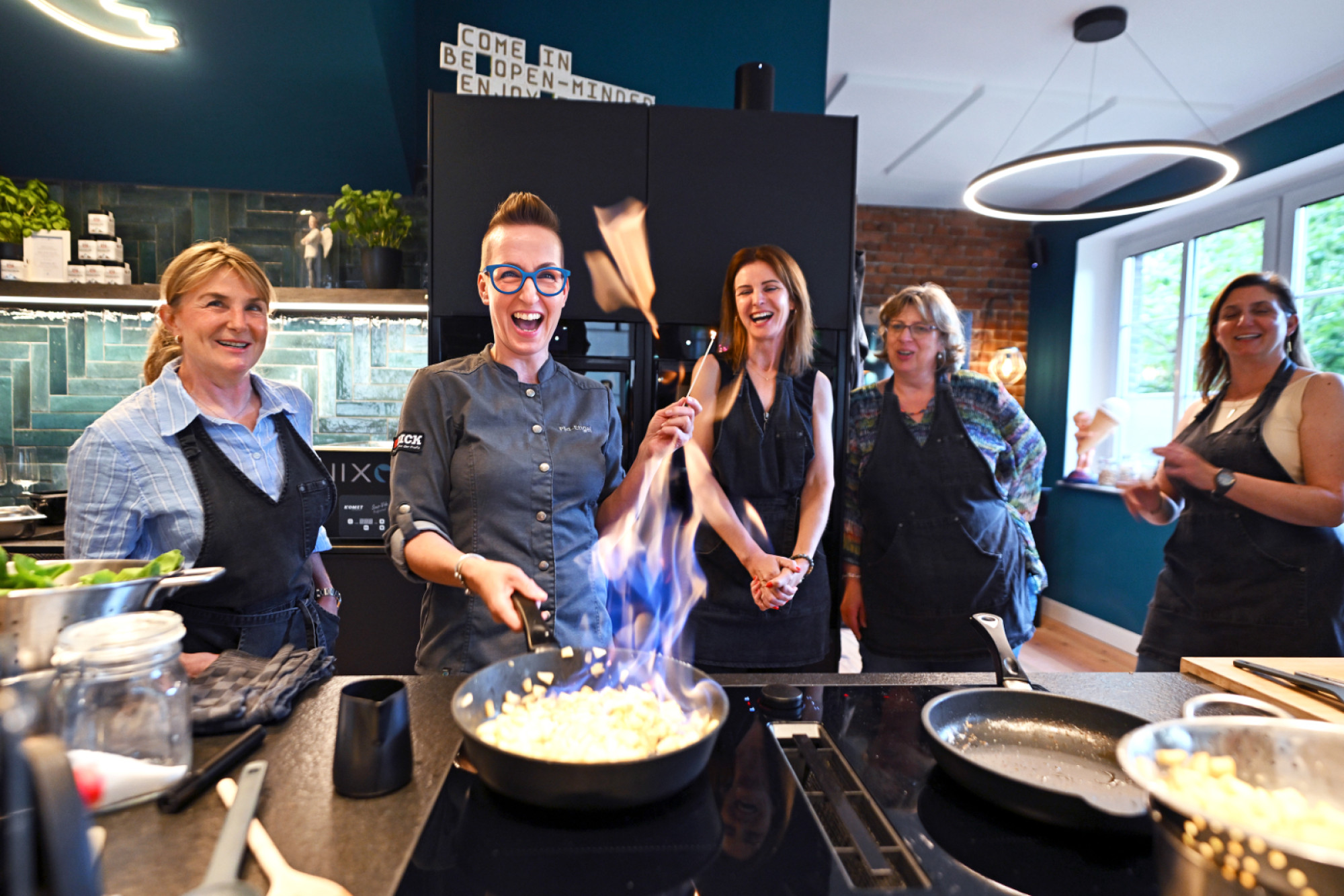 Pia Engel Nixon ist eine bekannte Event-Köchin. Bei ihr ist Kochen nicht nur  kulinarisch, sondern auch optisch ein Genuss.